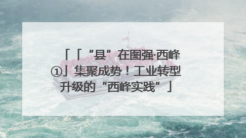 「“县”在图强·西峰①」集聚成势！工业转型升级的“西峰实践”