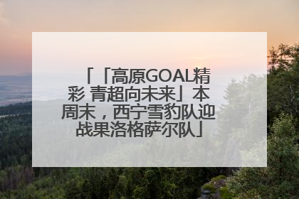「高原GOAL精彩 青超向未来」本周末，西宁雪豹队迎战果洛格萨尔队