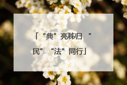 “典”亮秭归 “民”“法”同行
