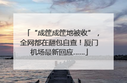 “成筐成筐地被收”，全网都在翻包自查！厦门机场最新回应……