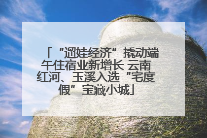 “遛娃经济”撬动端午住宿业新增长 云南红河、玉溪入选“宅度假”宝藏小城