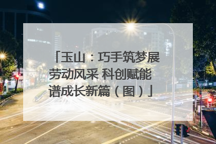 玉山：巧手筑梦展劳动风采 科创赋能谱成长新篇（图）