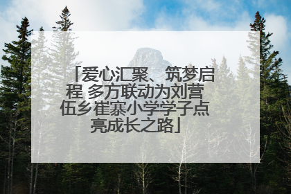 爱心汇聚、筑梦启程 多方联动为刘营伍乡崔寨小学学子点亮成长之路