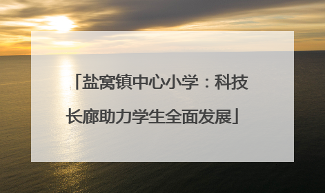 盐窝镇中心小学：科技长廊助力学生全面发展