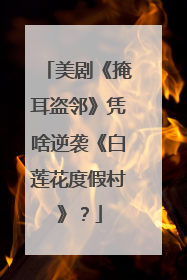 美剧《掩耳盗邻》凭啥逆袭《白莲花度假村》？