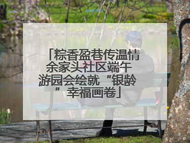 粽香盈巷传温情 余家头社区端午游园会绘就“银龄”幸福画卷