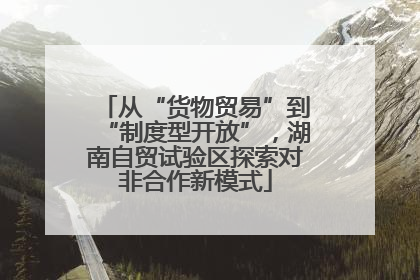 从“货物贸易”到“制度型开放”，湖南自贸试验区探索对非合作新模式