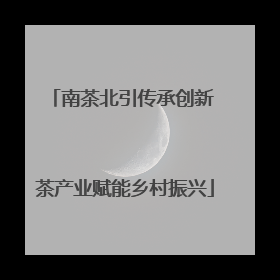南茶北引传承创新 茶产业赋能乡村振兴