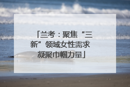 兰考：聚焦“三新”领域女性需求 凝聚巾帼力量