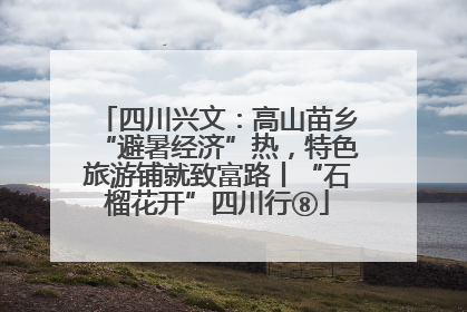四川兴文：高山苗乡“避暑经济”热，特色旅游铺就致富路丨“石榴花开”四川行⑧