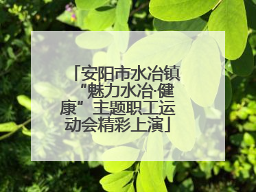 安阳市水冶镇“魅力水冶·健康”主题职工运动会精彩上演