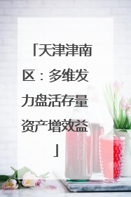天津津南区：多维发力盘活存量资产增效益