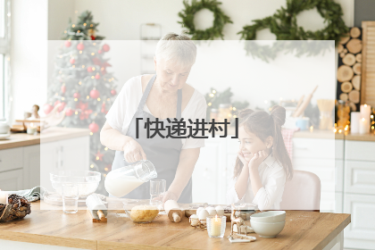 快递进村