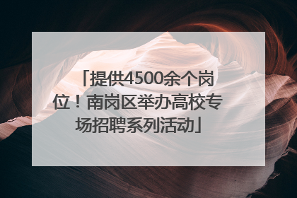 提供4500余个岗位！南岗区举办高校专场招聘系列活动