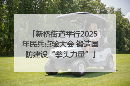 新桥街道举行2025年民兵点验大会 锻造国防建设“拳头力量”