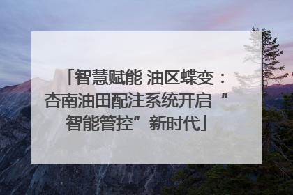 智慧赋能 油区蝶变：杏南油田配注系统开启“智能管控”新时代