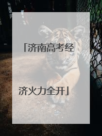 济南高考经济火力全开