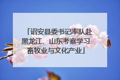诏安县委书记率队赴黑龙江、山东考察学习畜牧业与文化产业