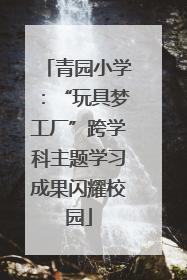 青园小学：“玩具梦工厂”跨学科主题学习成果闪耀校园