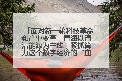 面对新一轮科技革命和产业变革，青海以清洁能源为主线，紧抓算力这个数字经济的“血液”、科技主权的“筹码”、产业升级的“杠杆”、绿色转型的“支点”，勇于撬动国家“双碳”战略、“东数西算”工程重大发展新机遇