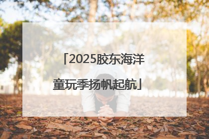 2025胶东海洋童玩季扬帆起航