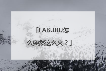 LABUBU怎么突然这么火？